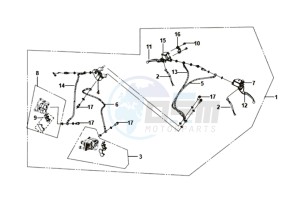 FIDDLE III 125I L5-L6 drawing CBS GECOMBINEERD BRAKE SYSTEM