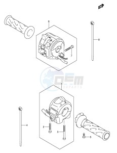 RV125 (E19) VanVan drawing HANDLE SWITCH