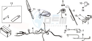 JOYRIDE 200i drawing WIRING HARNASS