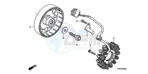 CB600F3A France - (F / CMF ST) drawing GENERATOR