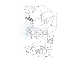 XP T-MAX 500 drawing SEAT