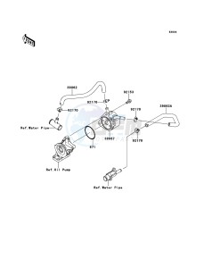 NINJA ZX-6R ZX600R9F FR GB XX (EU ME A(FRICA) drawing Oil Cooler