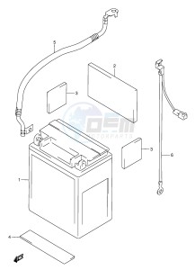 VL1500 (E2) drawing BATTERY