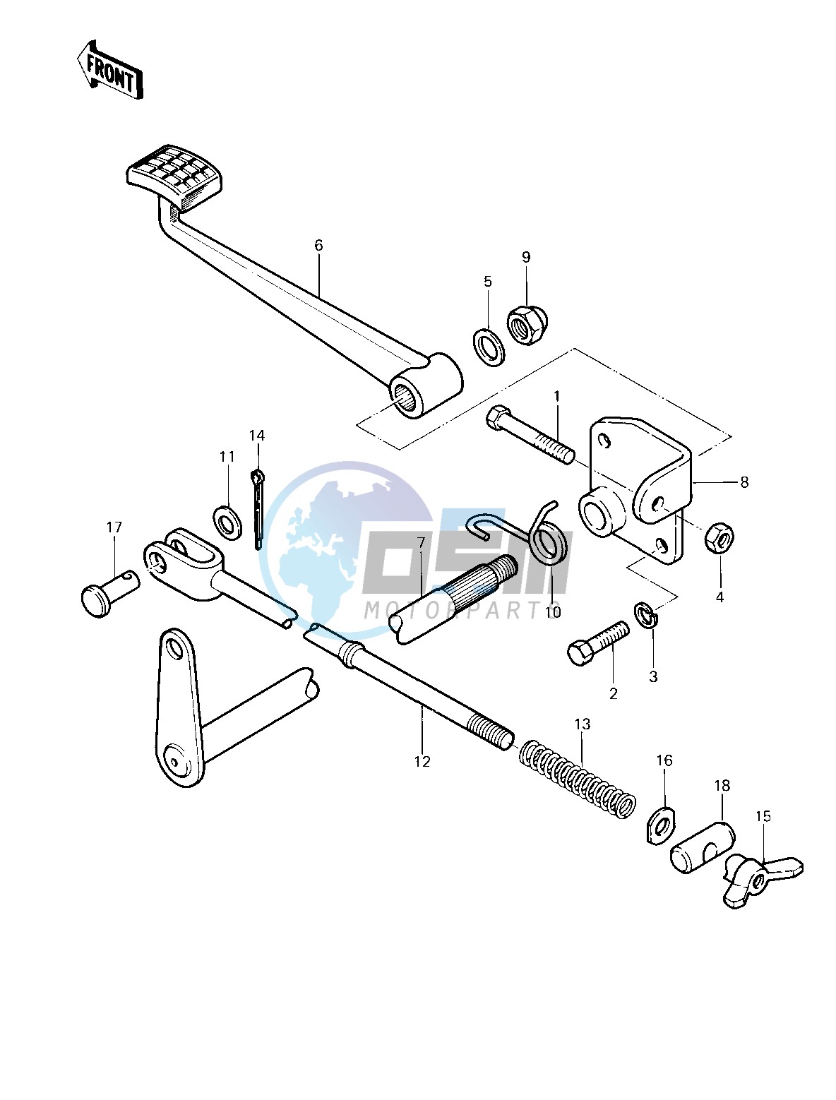 BRAKE PEDAL