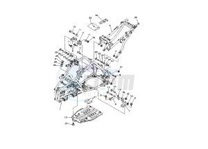 ATV 660 drawing FRAME