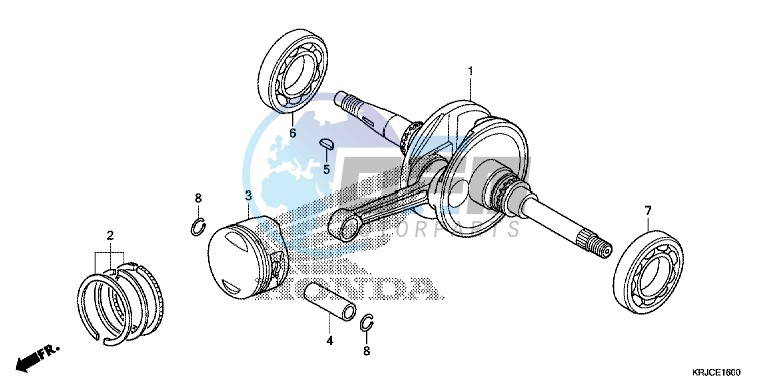 CRANKSHAFT/PISTON