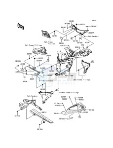 Z800 ZR800EGF UF (UK FA) XX (EU ME A(FRICA) drawing Side Covers/Chain Cover