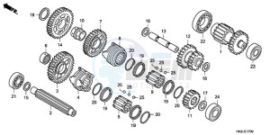 TRX500FAA Europe Direct - (ED) drawing TRANSMISSION