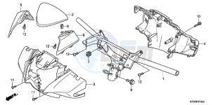 SH300C drawing HANDLE PIPE/HANDLE COVER