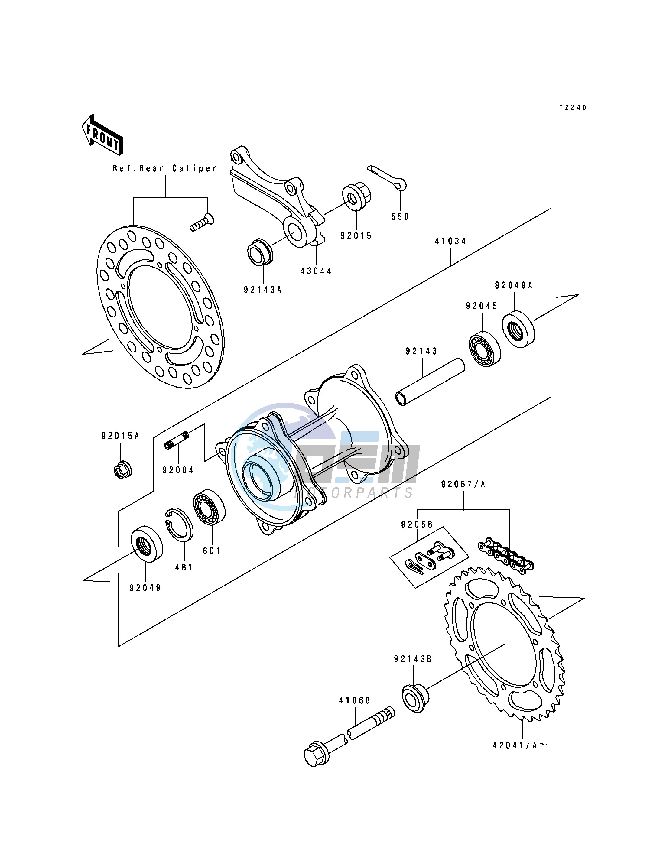 REAR HUB