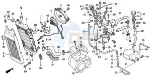 VT600CD2 drawing RADIATOR