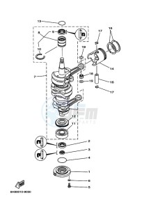 50GETOL drawing CRANKSHAFT--PISTON