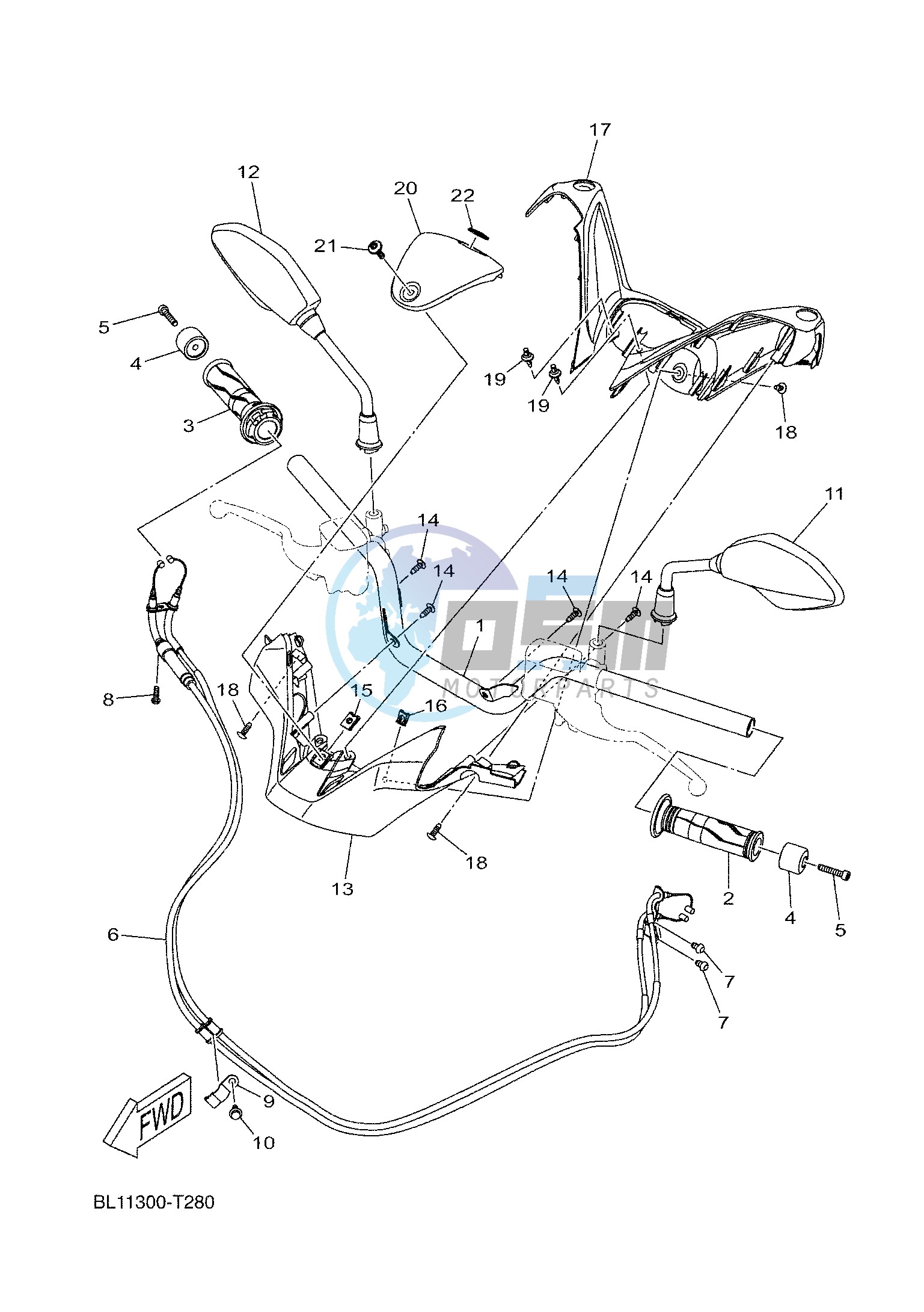 STEERING HANDLE & CABLE