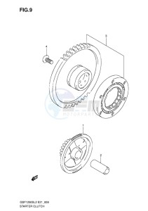 GSF-1250S ABS BANDIT EU drawing STARTER CLUTCH