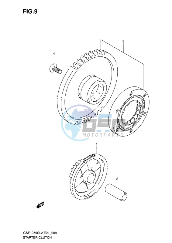 STARTER CLUTCH