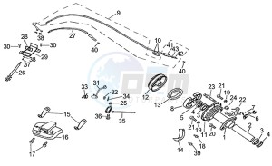 Quasar 50-100 drawing Rear brake