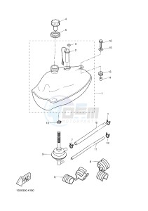 EW50N STUNT (3C7A) drawing FUEL TANK