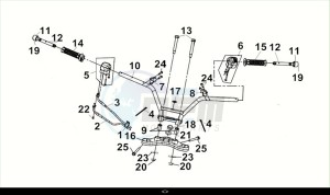 MAXSYM 400I (LZ40W1Z1-EU) (M2) drawing STRG. HANDLE