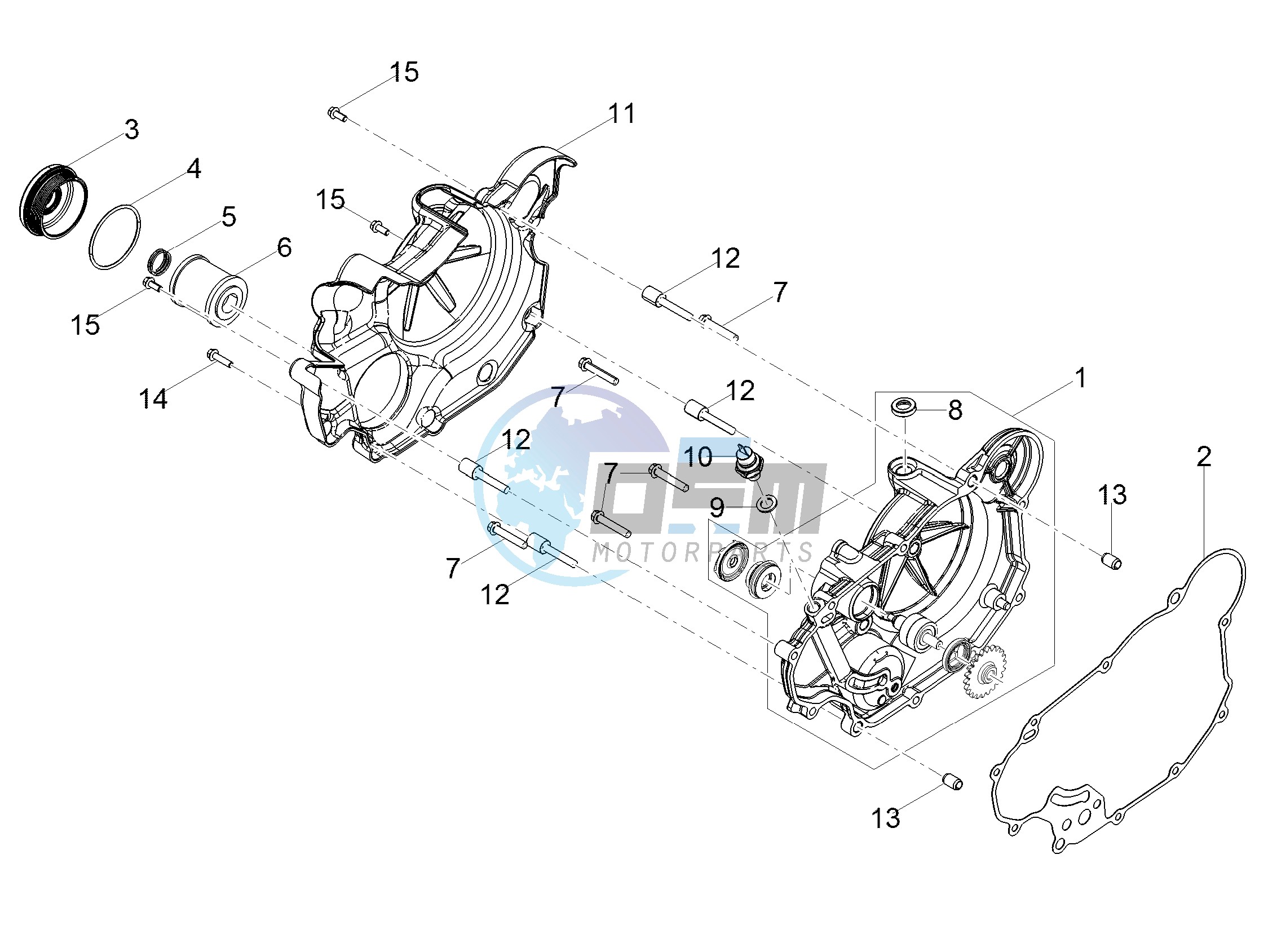 Clutch cover