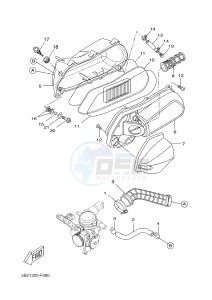 VP250 (5B2B 5B2B 5B2B 5B2B) drawing INTAKE