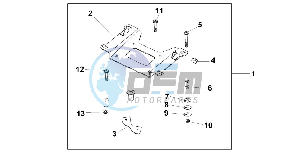 REAR CARRIER BASE