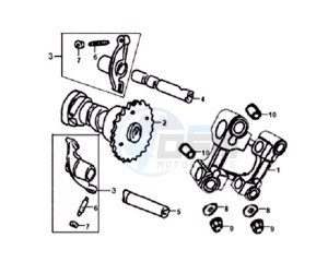 FIDDLE II 50 25KMH OLD ENGINE drawing HOLDER