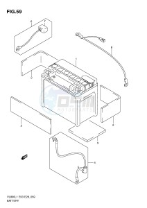 VL800 (E3-E28) VOLUSIA drawing BATTERY