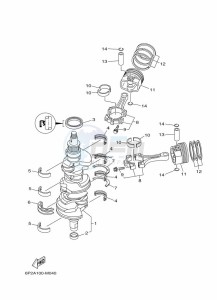 F225CETL drawing CRANKSHAFT--PISTON