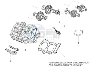 RSV4 APRC 1000 drawing Camshaft