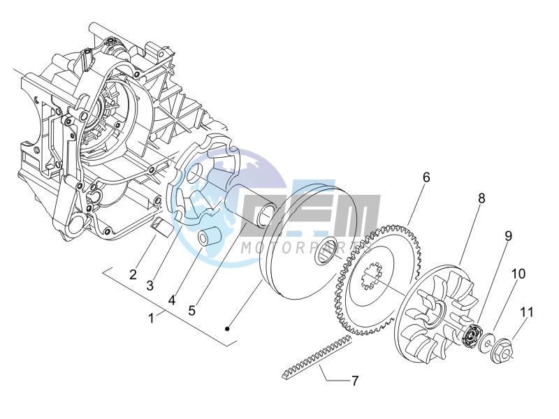 Driving pulley