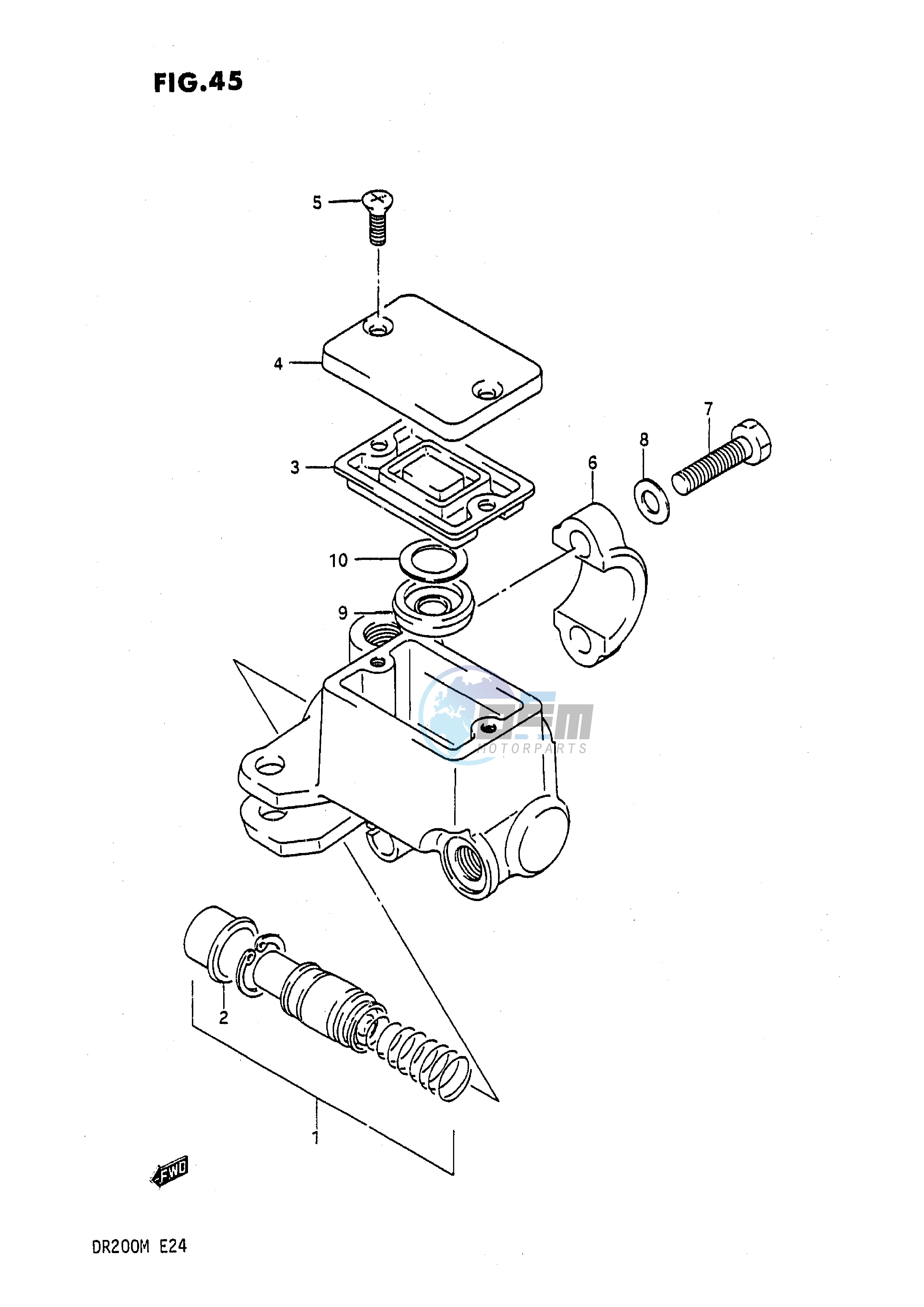 FRONT MASTER CYLINDER