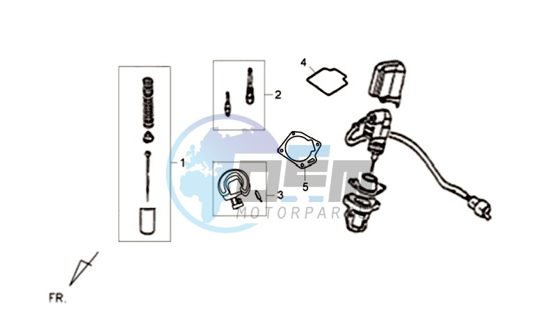 CHOKE / THROTTLE WITH NEELD / FUEL CUT