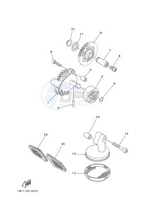 YFZ450R YFZ45YSXG (1TDN) drawing OIL PUMP