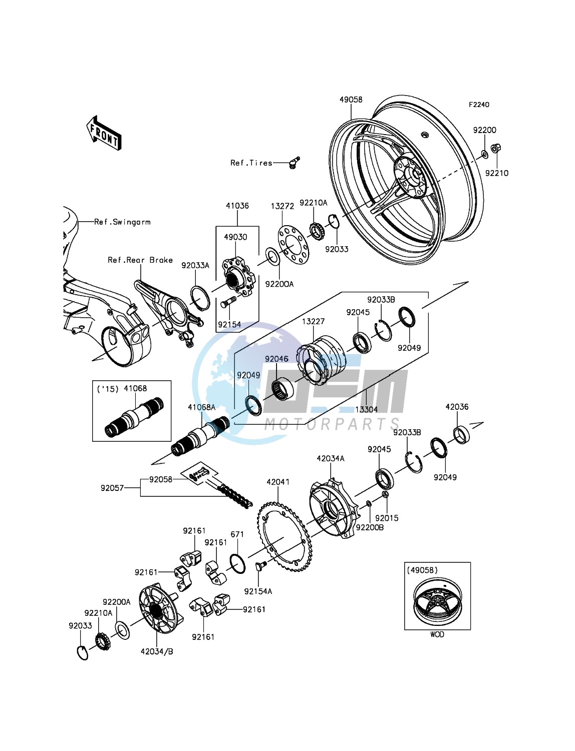 Rear Hub