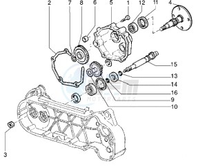 VELOFAX 50 drawing Hub gears