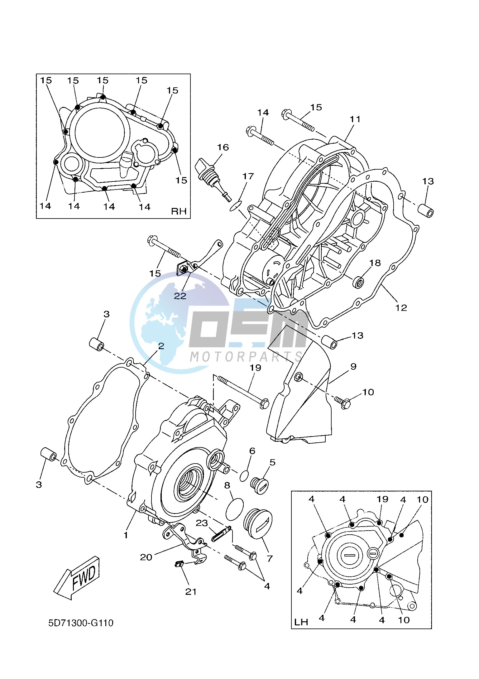 CRANKCASE COVER 1