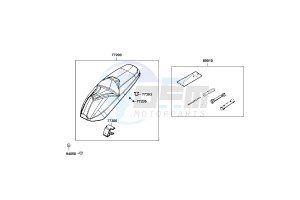 G-DINK 50 Netherlands drawing Seat