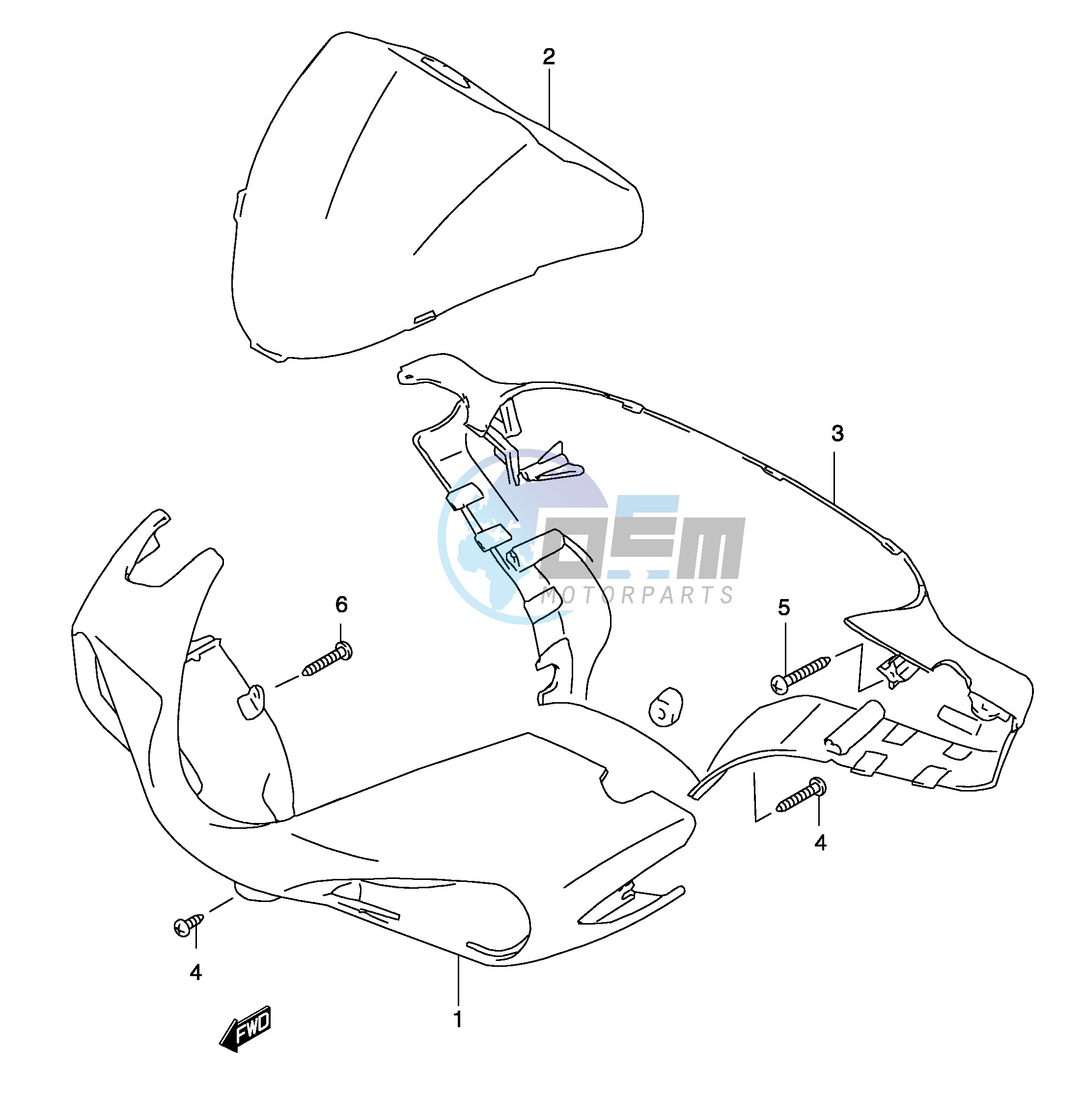 HANDLE COVER (MODEL AY50W K4)