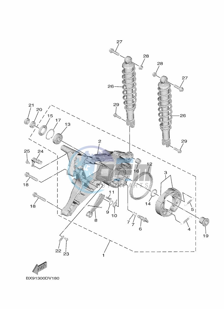 REAR ARM & SUSPENSION