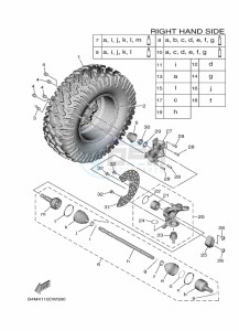 YXE1000EW YX10ERPAP (B4MN) drawing FRONT WHEEL 2