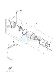 XT1200ZE SUPER TENERE ABS (2KBD 2KBE) drawing STARTING MOTOR