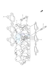 DF 250 drawing Intake Manifold