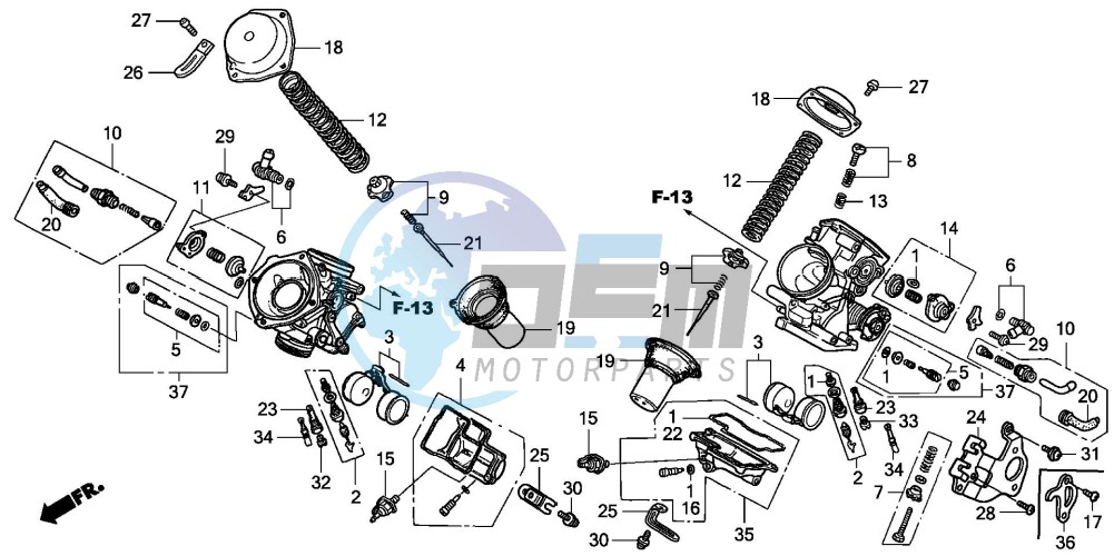 CARBURETOR (COMPONENT PARTS)