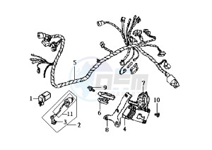 DD EU2 - 50 cc drawing WIRING HARNESS