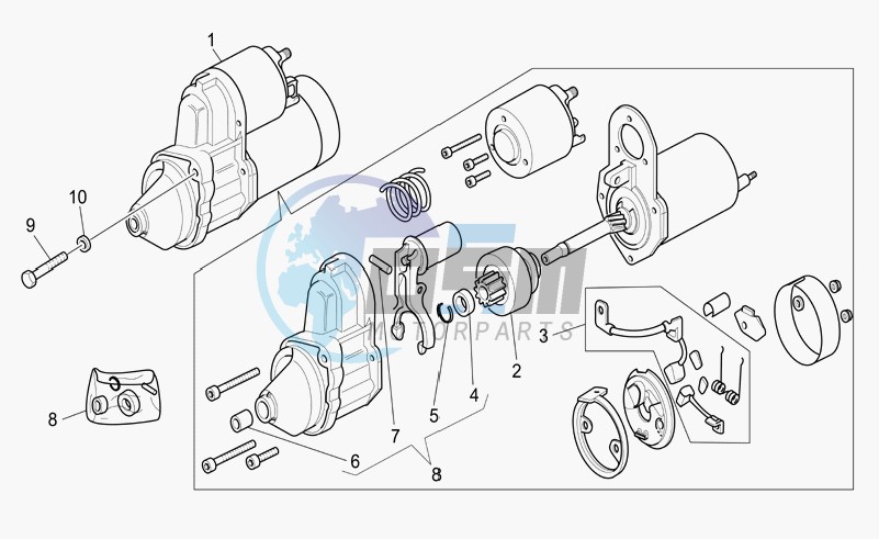 Starter motor