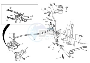 GRAND CANYON 900 drawing REAR BRAKE