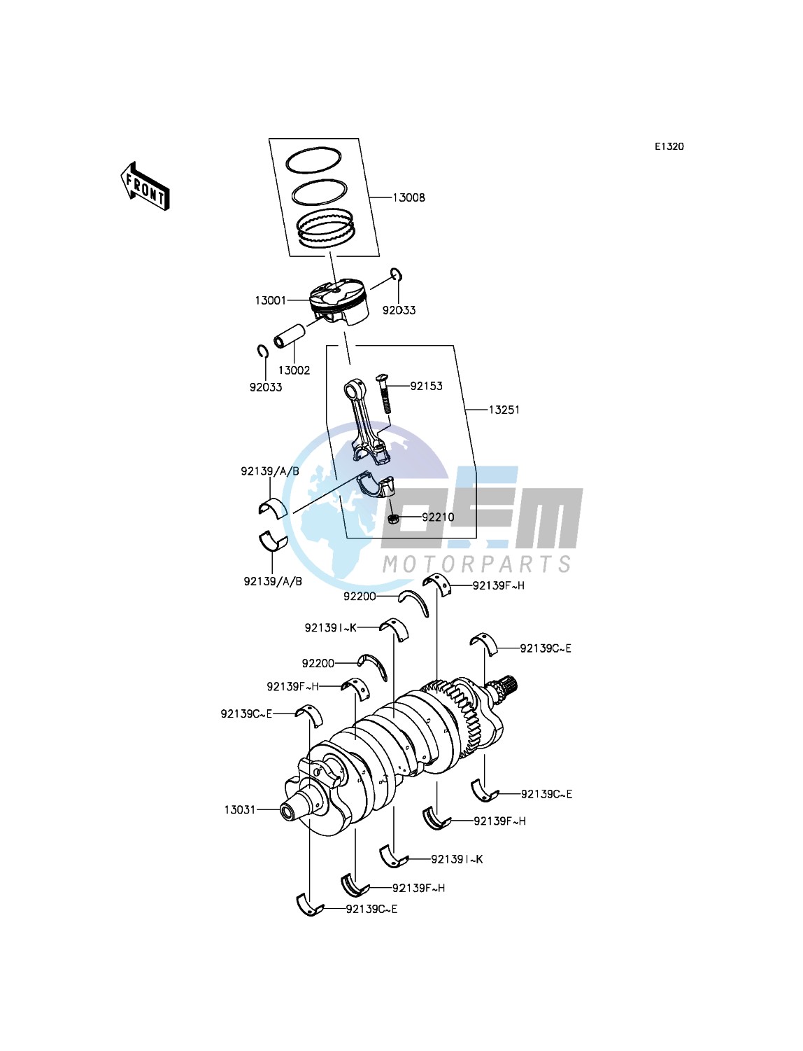 Crankshaft/Piston(s)