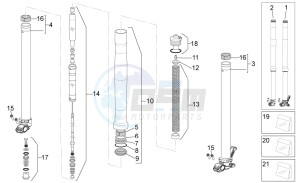 RXV 450-550 drawing Front fork I