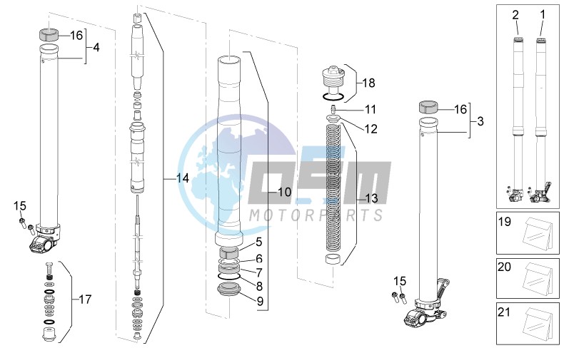 Front fork I