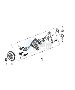 KISBEE 4T OY X drawing OIL PUMP